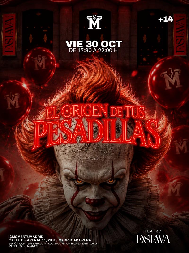 Flyer de JOY ESLAVA HALLOWEEN 🎃 👻