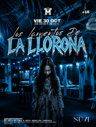 Haloween Nuvi +16  en Madrid