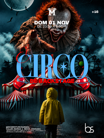 CIRCO DE BACKSTAGE +16 en Granada